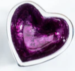 Glitter Mini Heart Dish