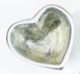 Mini Glitter Heart Dish