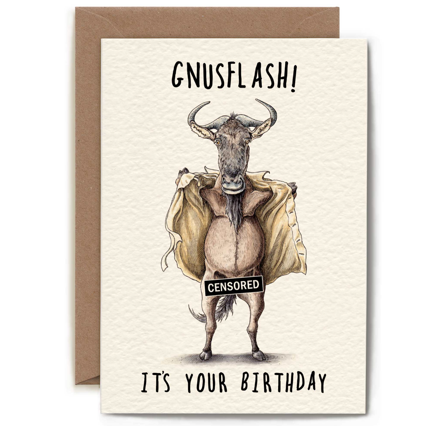 Gnusflash! Birthday Card