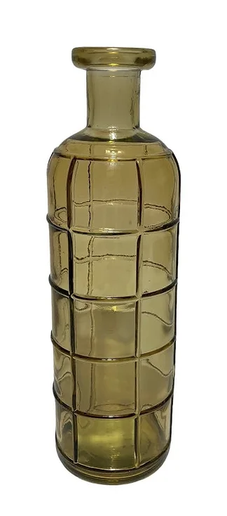 Graphic Bottle Vase 33 - Honey