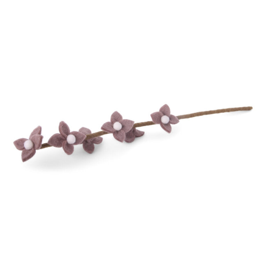 Felt Flower Stalk - Lavender
