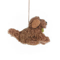 Cassie The Cockapoo Felt Hanging Decoration