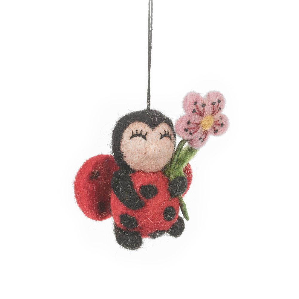 Lola Ladybird Hanging Decoration