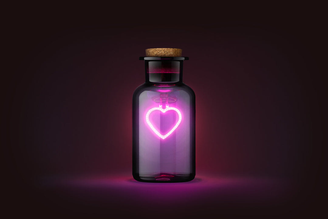 Cordless Rechargeable Light Bottle - Love Potion