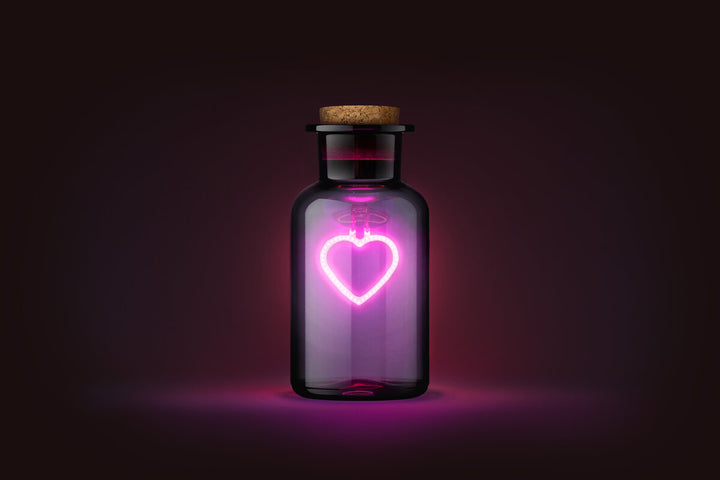 Cordless Rechargeable Light Bottle - Love Potion