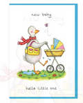 Hello Little One New Baby Card