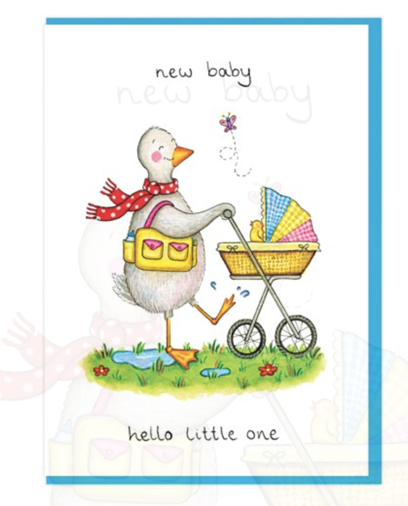 Hello Little One New Baby Card