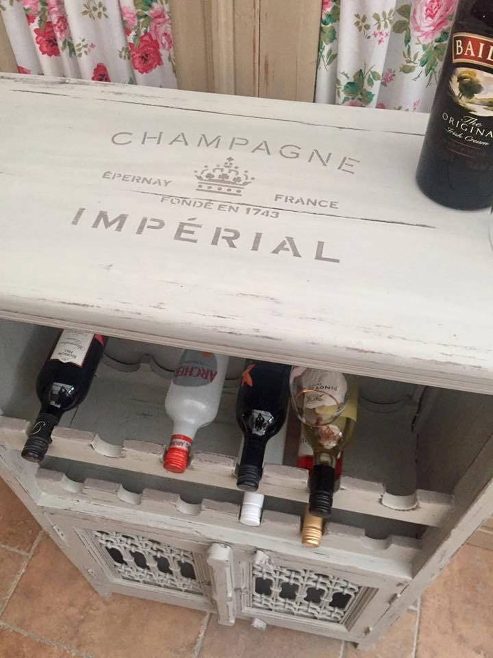 Champagne Imperial Stencil