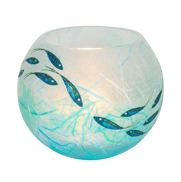 Aqua Bubble Ball Vase