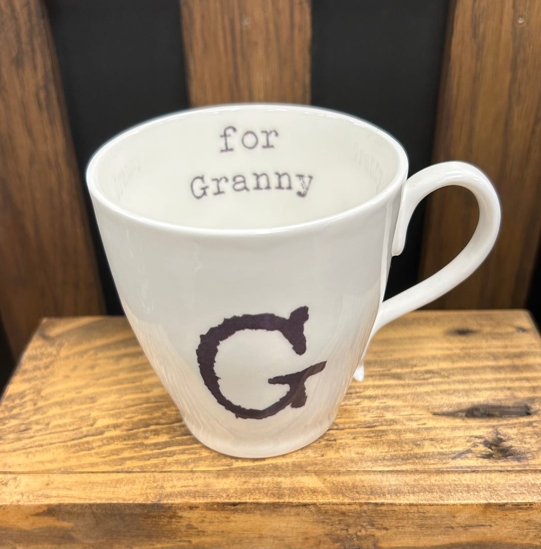 Letter Mug - G For...