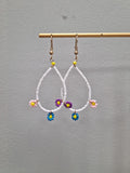 Flower Bead Earrings