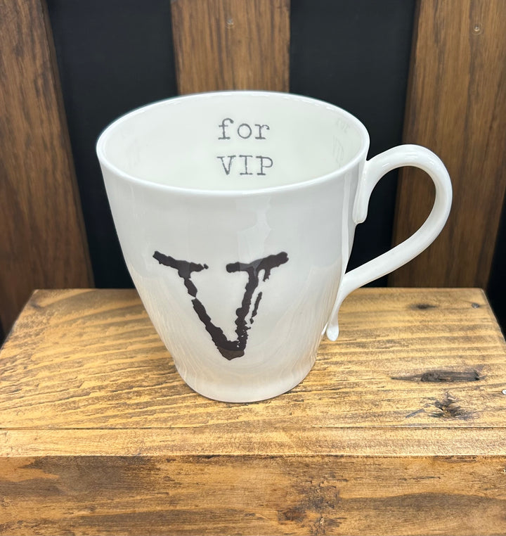 Letter Mug - V For....
