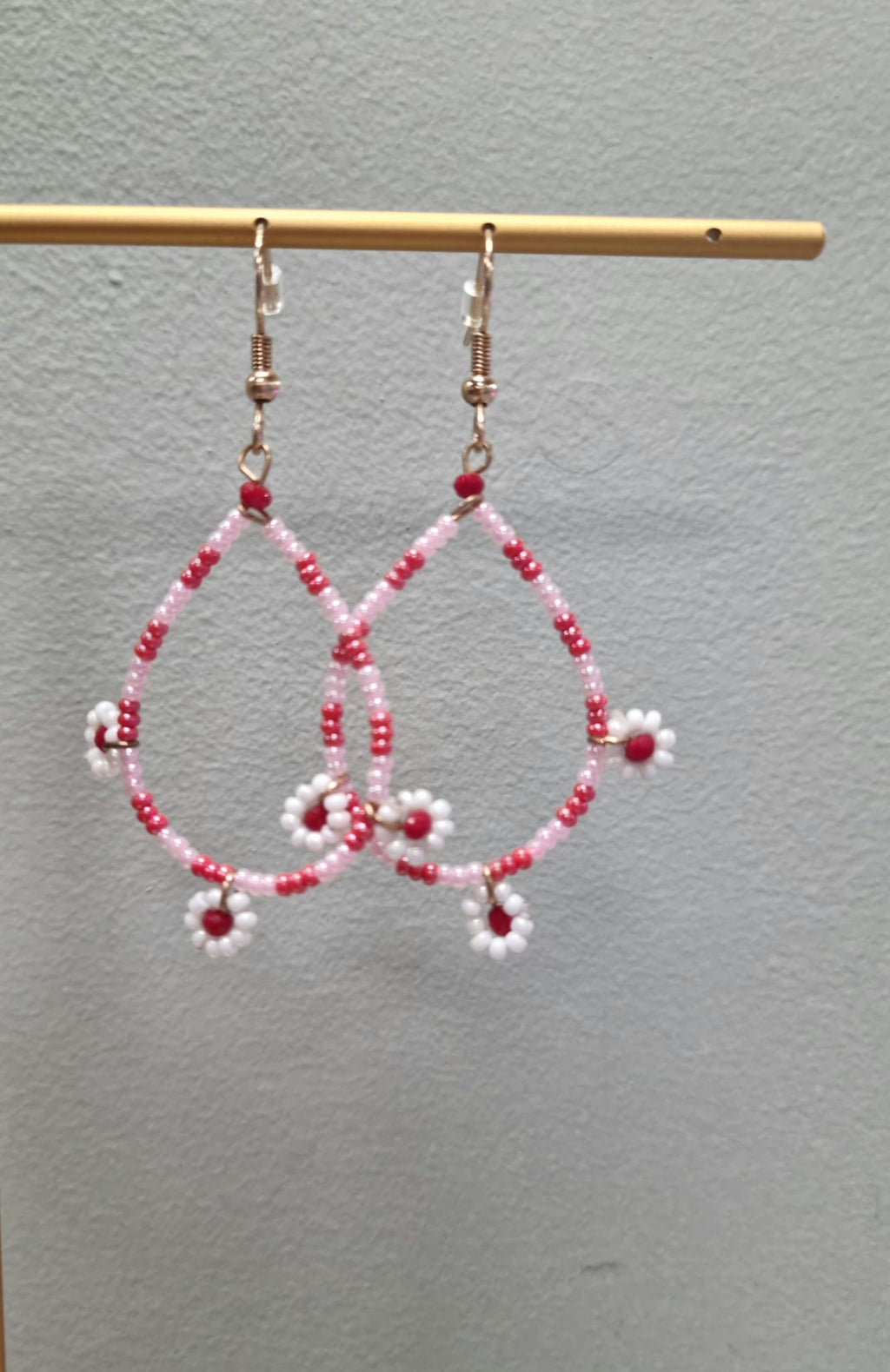Flower Bead Earrings