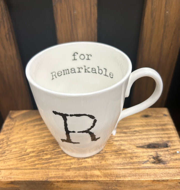 Letter Mug - R For..