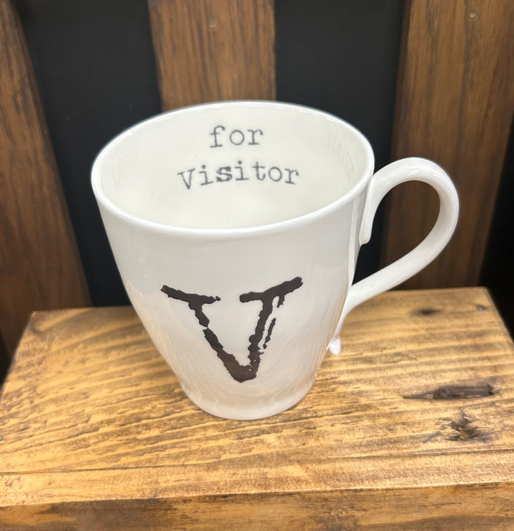 Letter Mug - V For....