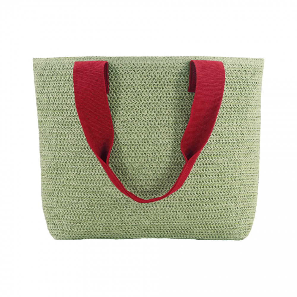 Basket Bag - Lime Green