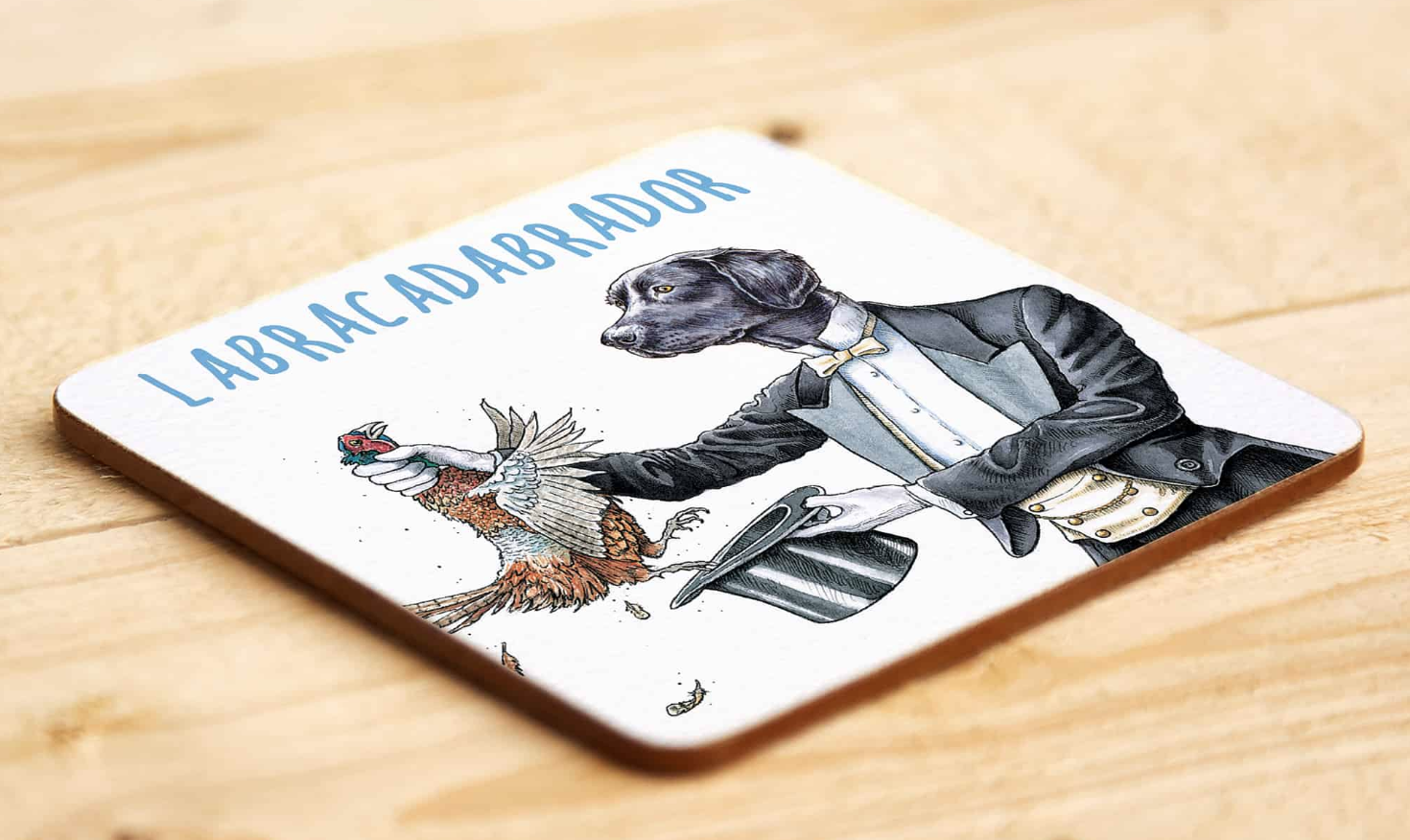 Labracadabrador Coaster