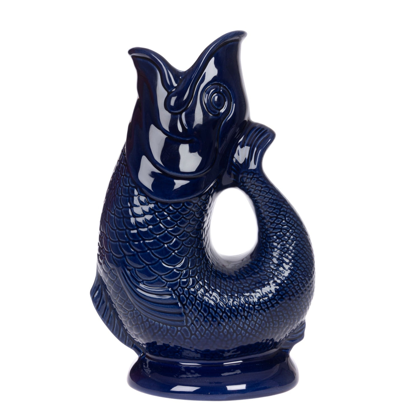 Cobalt Blue Glug Jug - Large