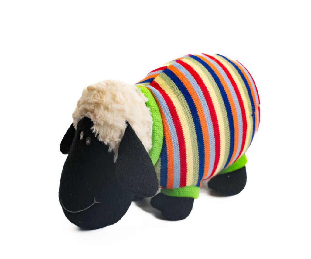 Woolly Sheep In Striped Jumper - Large