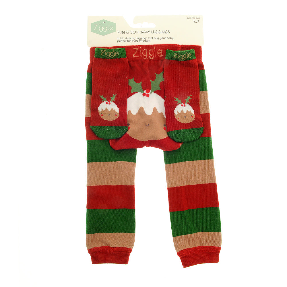 Christmas Leggings And Socks - Puddings