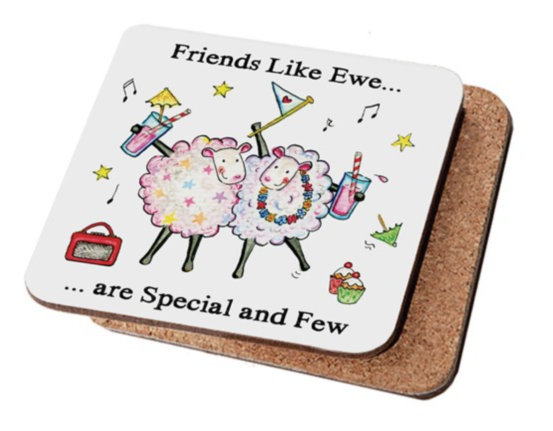 Friends Like Ewe - Coaster