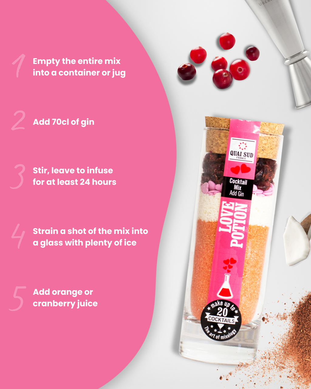 Love Potion Cocktail Mix