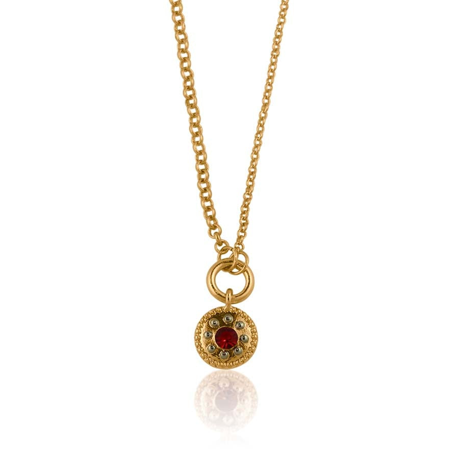 Rosa Small Charm Necklace