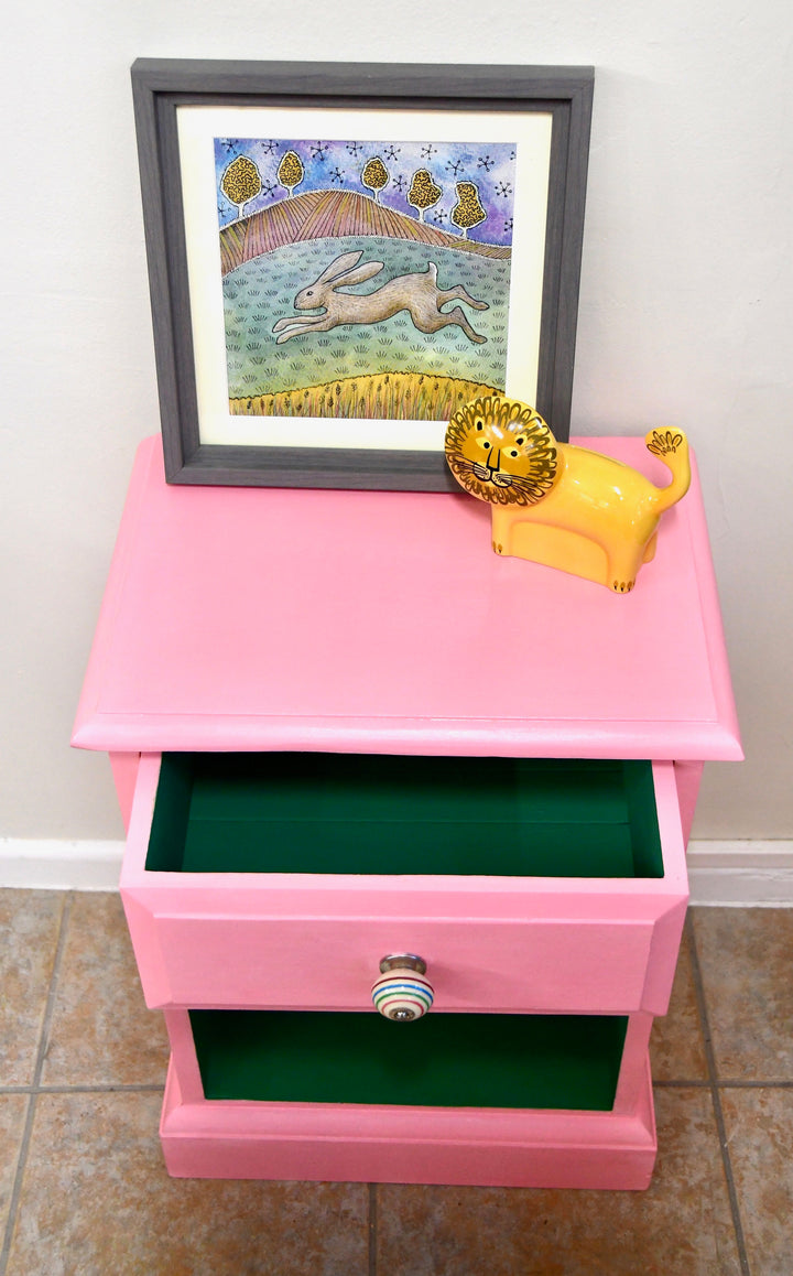 Pine Bedside Table