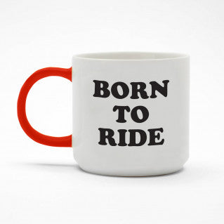 Born To Ride Snoopy Mug