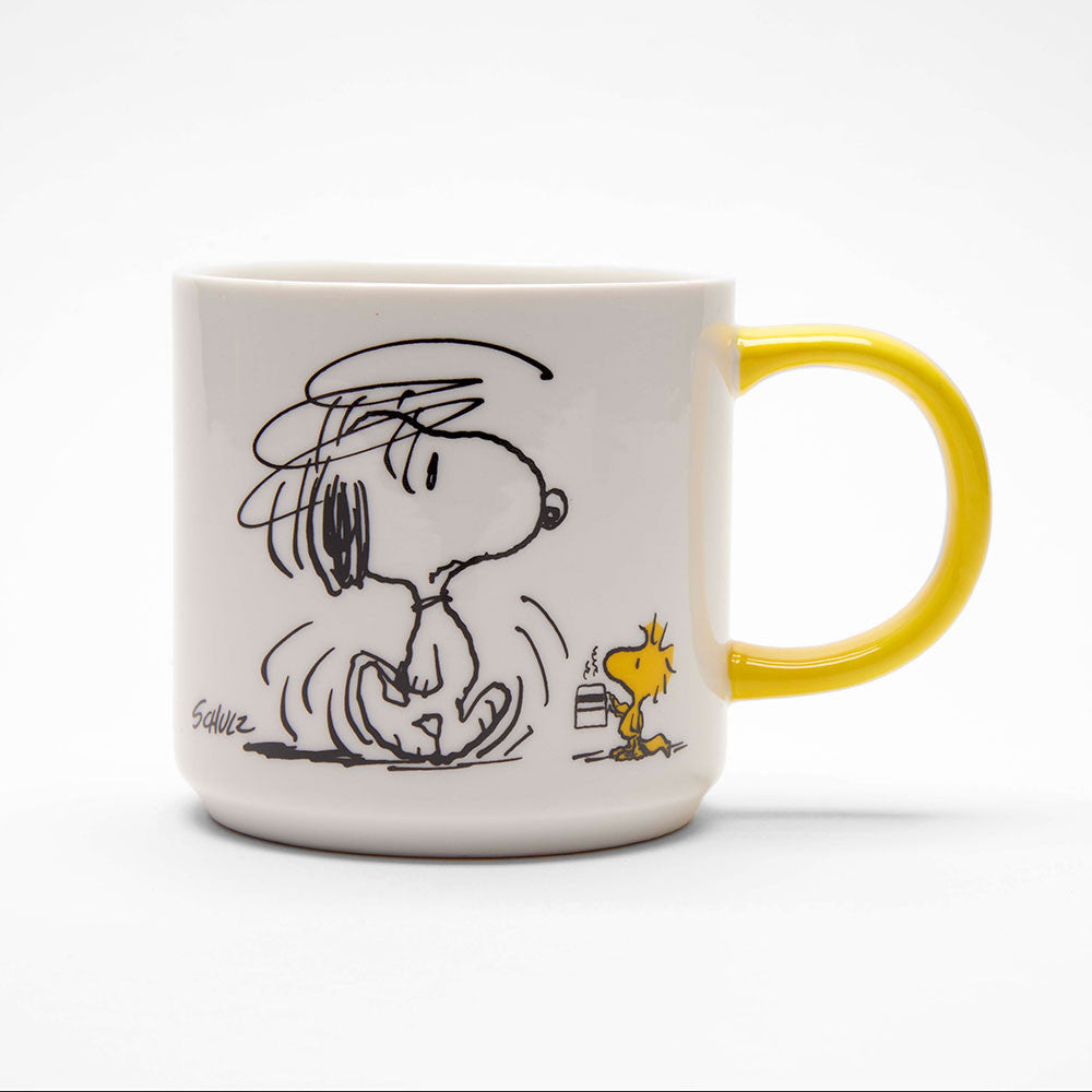 'Before Coffee' Snoopy Mug
