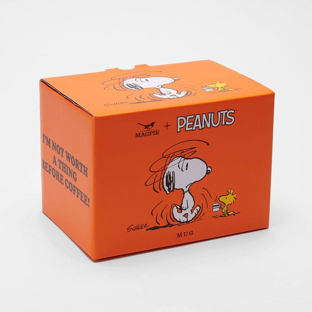 'Before Coffee' Snoopy Mug