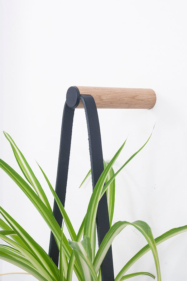 Peg Wall Planter - Black