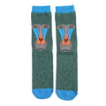 Mens Bamboo Socks Green - Baboon