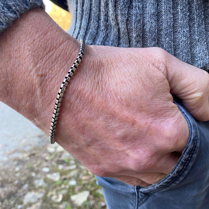 Large Box Chain Bracelet