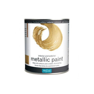 500ml Metallic Paint - Bright Gold
