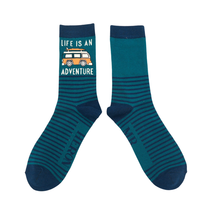 Men's Bamboo Socks - Adventure
