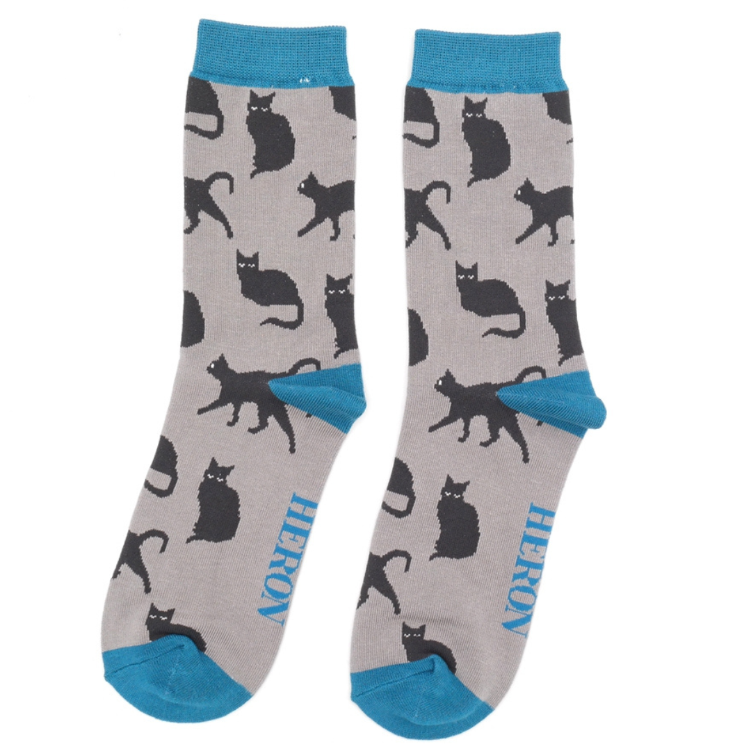 Men's Bamboo Socks - Cute Cats