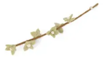 Felt Flower Stalk Mint Green