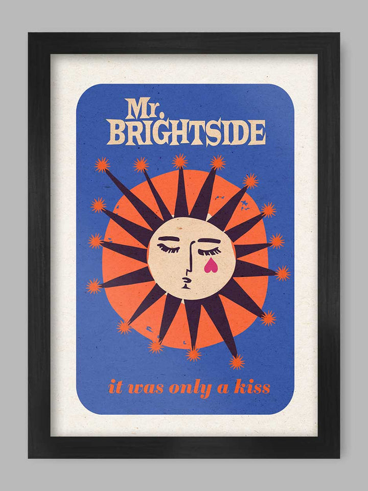 Mr Brightside - Music Poster Print