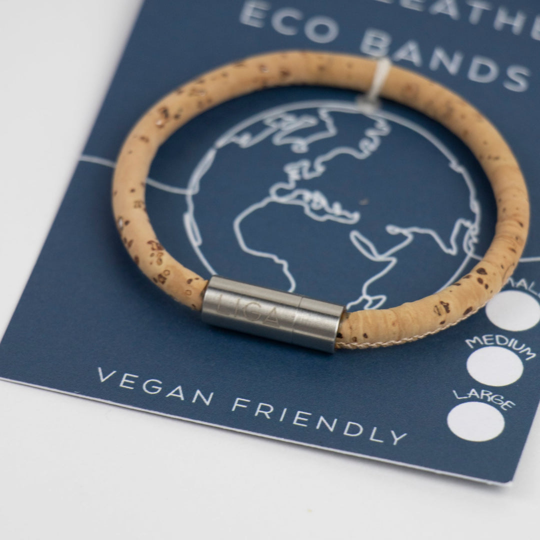 Cork Leather Eco Band - Natural