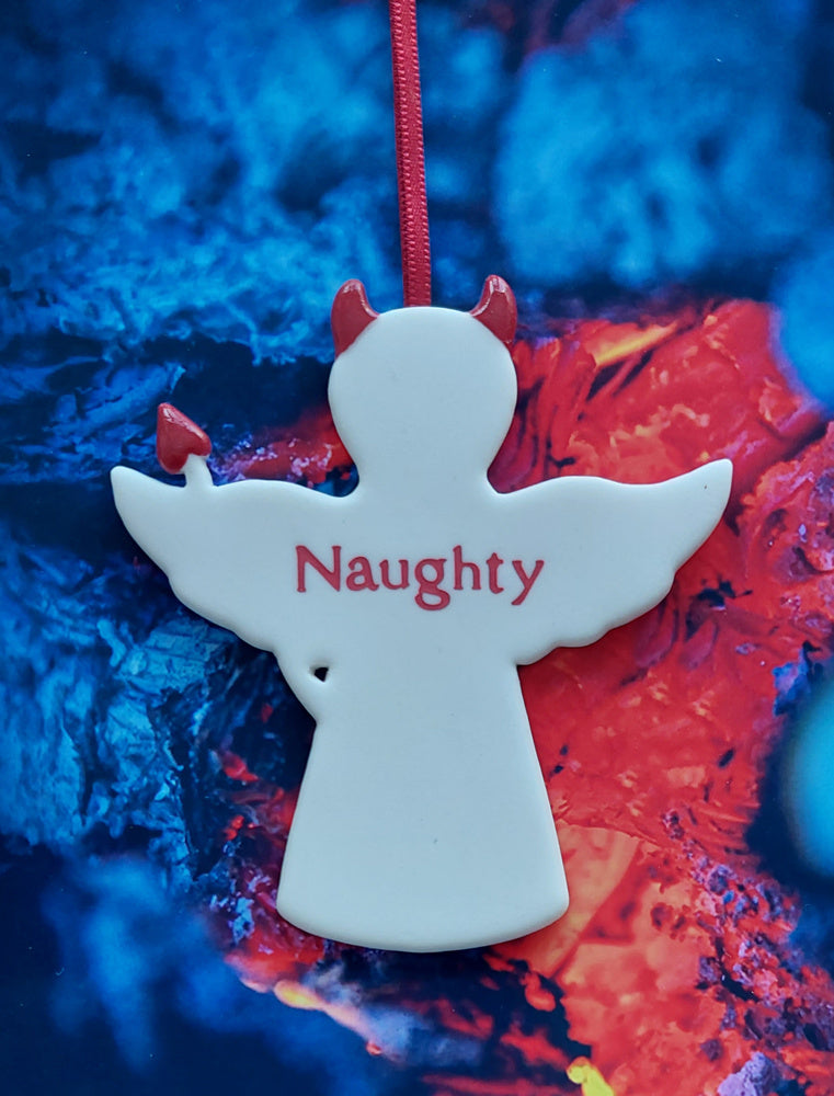 Angel Hanging Decoration -Naughty/Nice