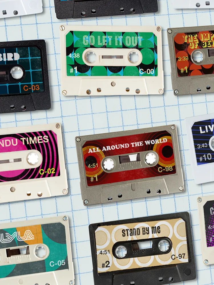 Oasis Singles - Music Poster Print