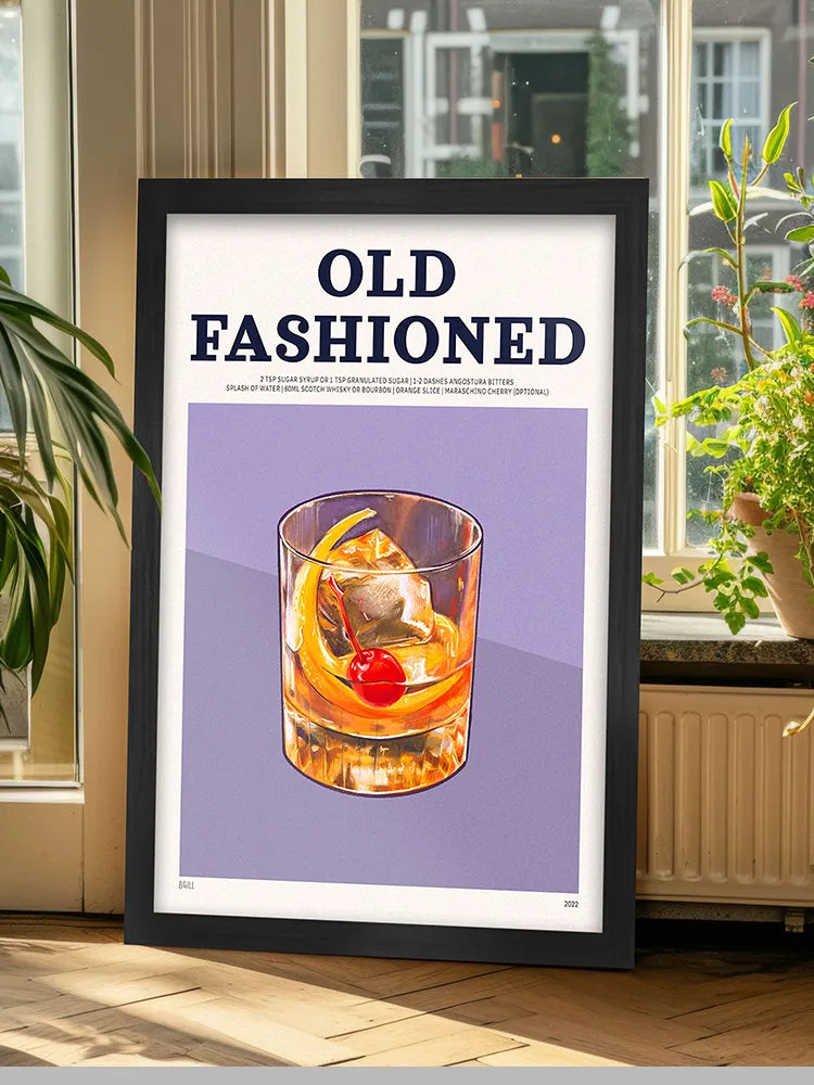 Old Fashioned Poster Print