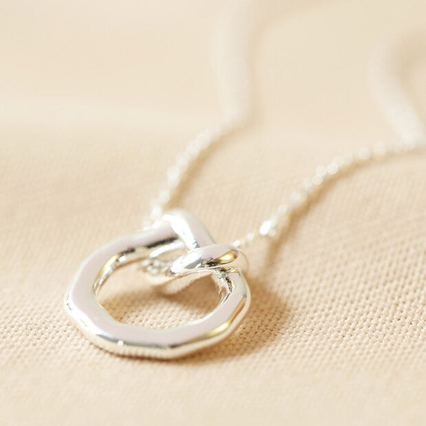 Organic Infinity Knot Necklace