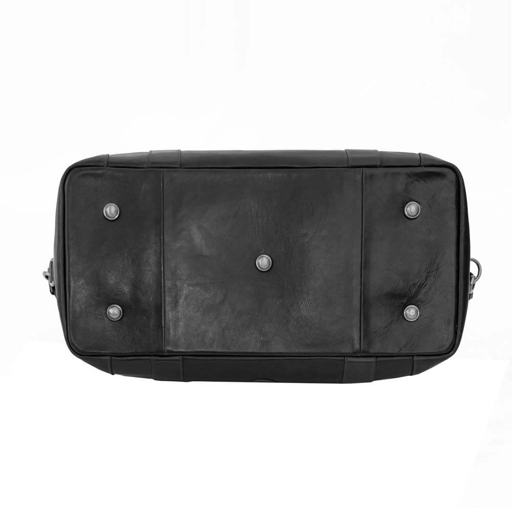 Large Full-Grain Leather Holdall Travel Bag - Orion