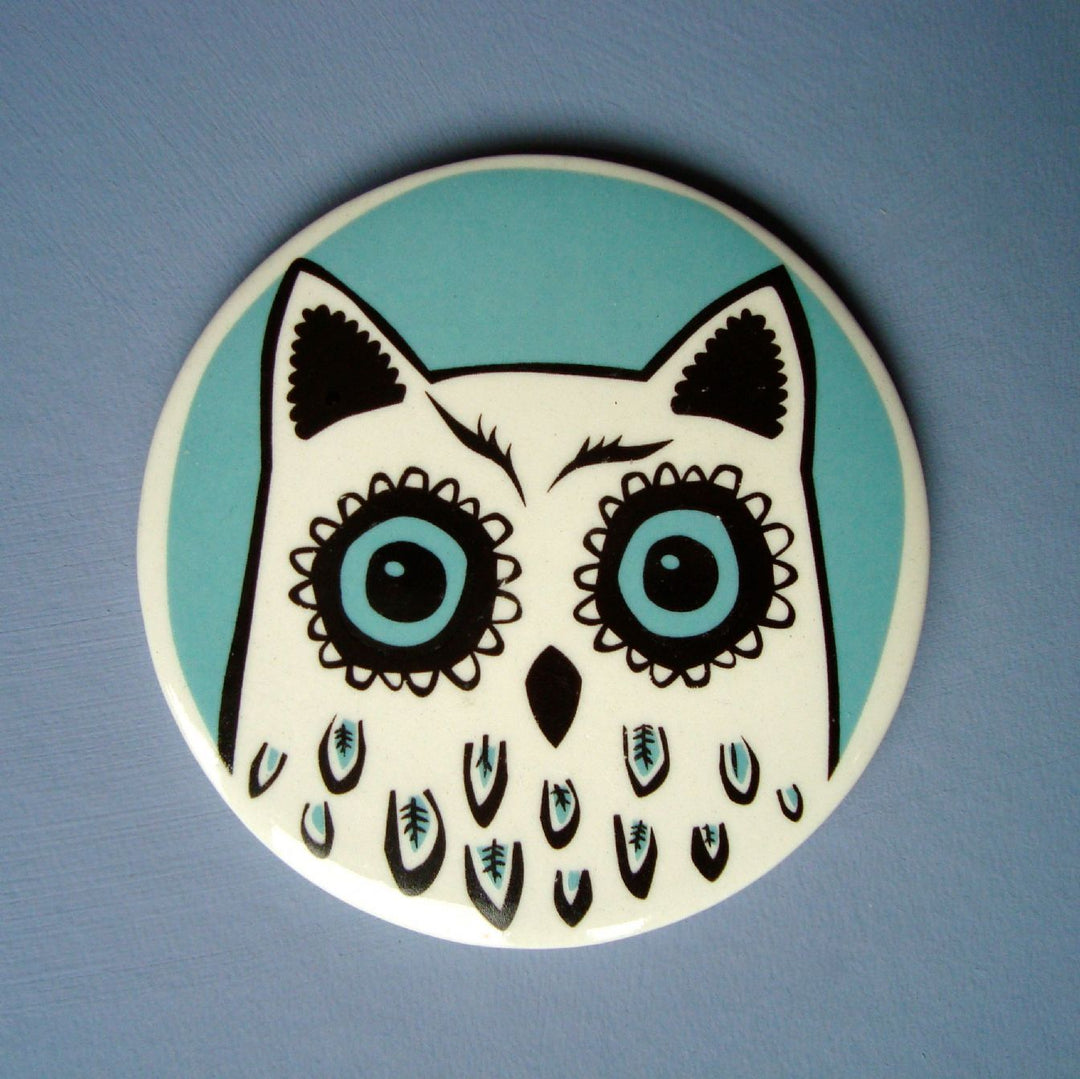 Ceramic Coasters - Owls