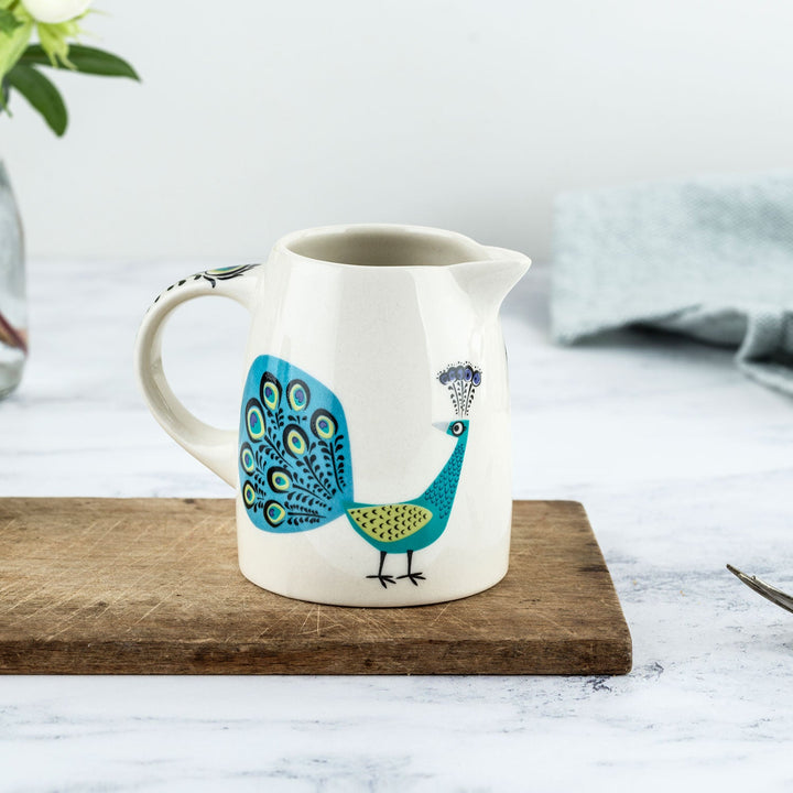 Small Jug - Peacock