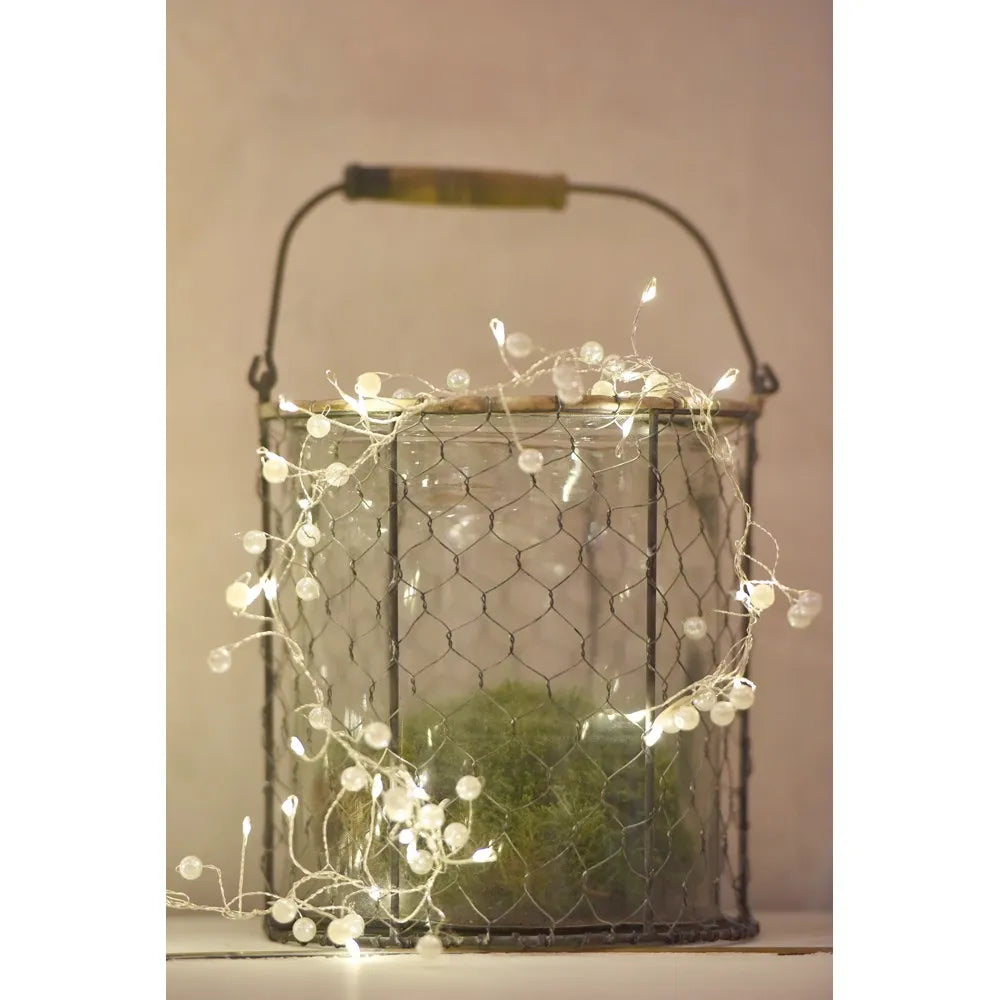 Pearl Cluster String Lights