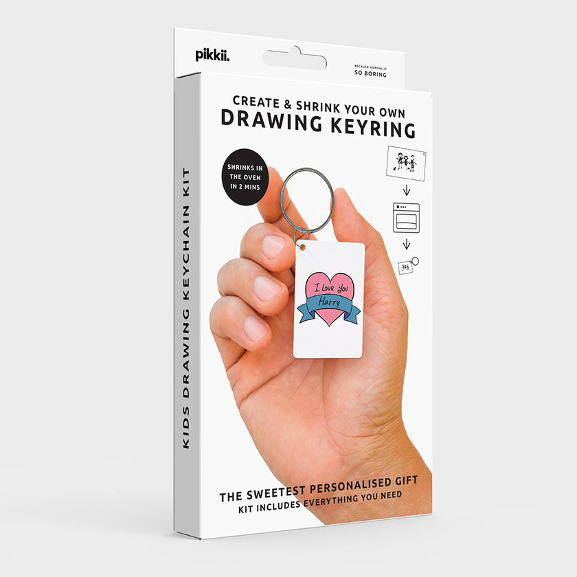 Drawing Shrink Keyring