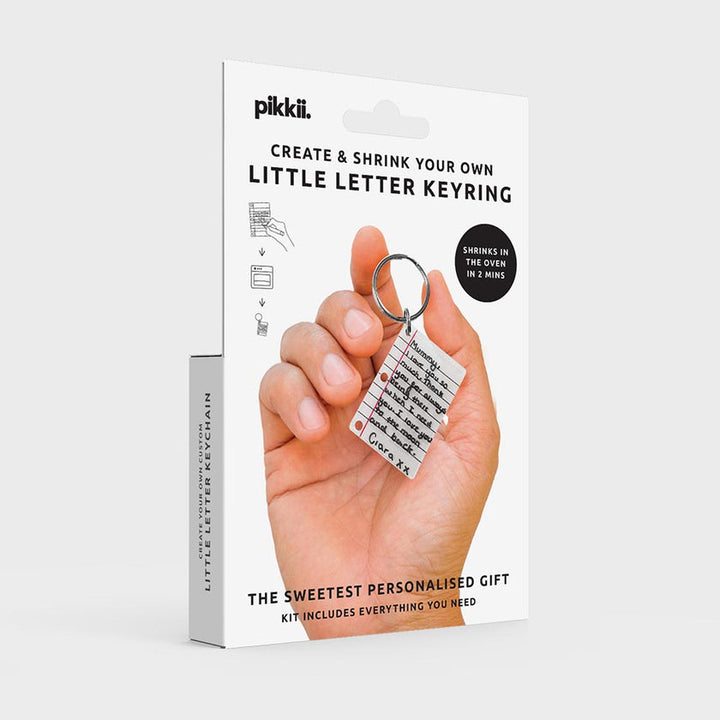 Little Letter Shrink Keyring Kit